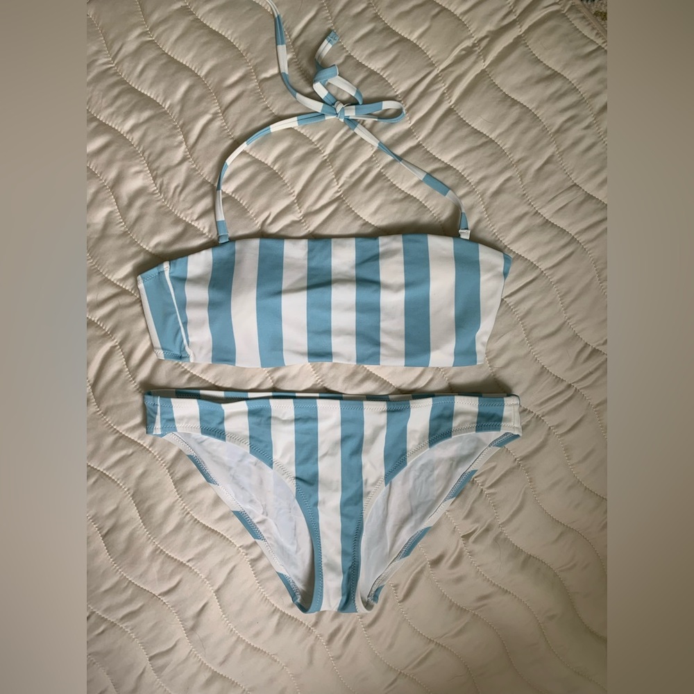 Lively Cabana Stripe Bikini Set